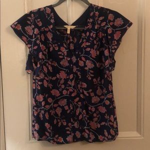 Rebecca Taylor Silk Floral Blouse - Size Small
